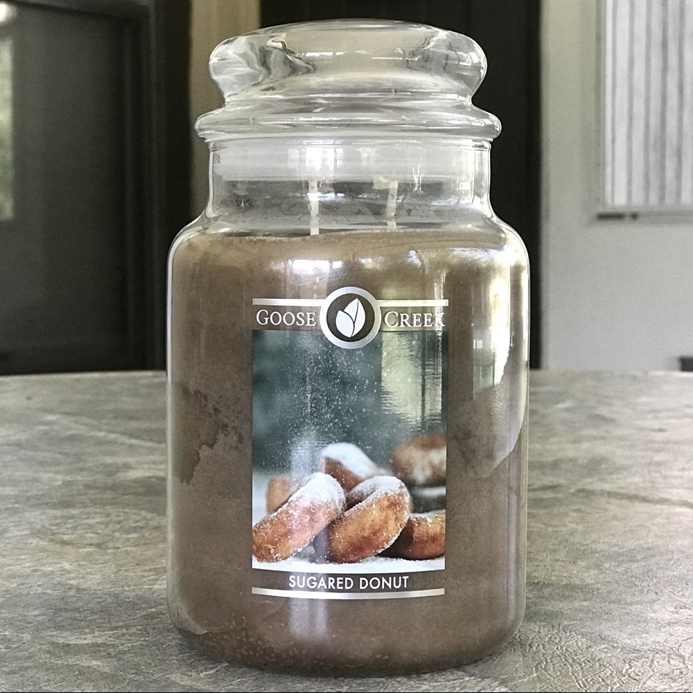 *SOLD* Goose Creek Sugared Donut 26oz. 2-Wick Candle, New